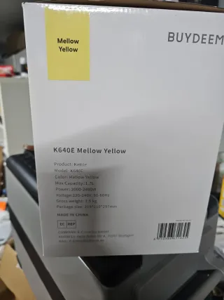 Hervidor BUYDEEM K640E-MY 1.70L 2400W