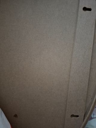 Espejo Redondo Madera Beige