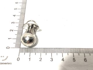 colgante plata 925mm