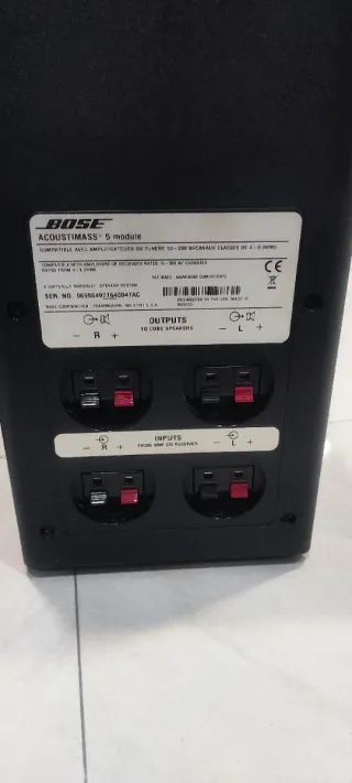 Altavoces Bose Acustimass 5 Negro