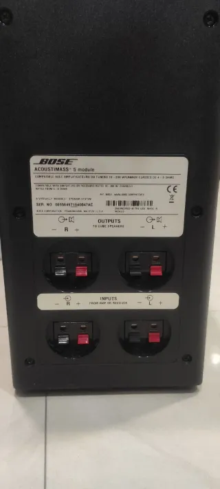 Altavoces Bose Acustimass 5 Negro