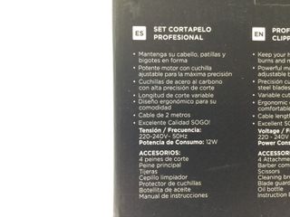 cortadora pelo sogo cpe-ss-3525-b