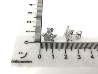 pendientes plata 925mm con piedra con circonita