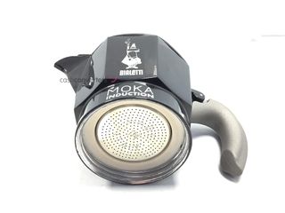 cafetera italiana bialetti moka induction black