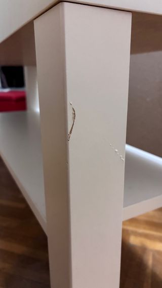 Mesa auxiliar blanca LACK