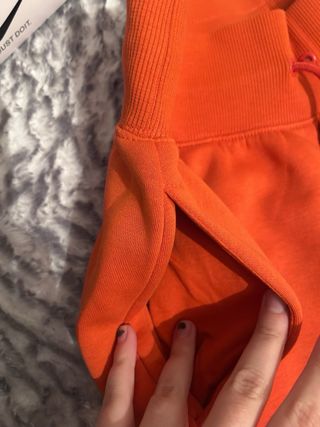 Pantalón chándal Nike naranja oversize