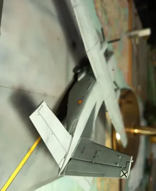 Diorama Avión casa 212 escala 1:72