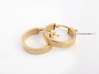 argollas oro 18k