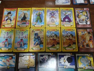 Lote 17 cromos Dragon Ball Z