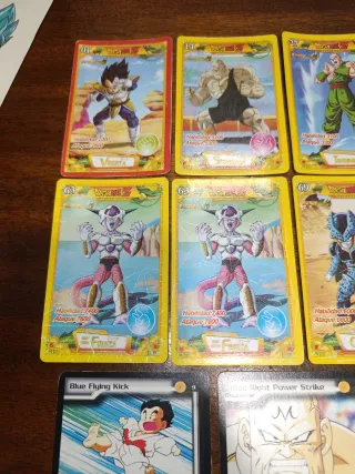 Lote 17 cromos Dragon Ball Z