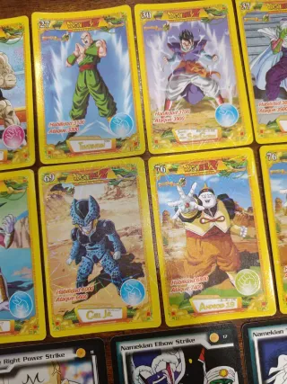 Lote 17 cromos Dragon Ball Z
