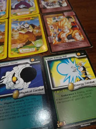 Lote 17 cromos Dragon Ball Z