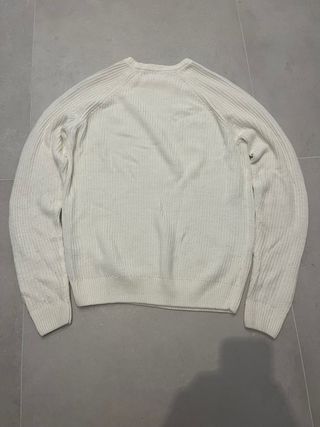 Jersey blanco de punto