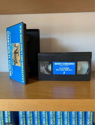 Mundo Submarino Jacques Cousteau VHS
