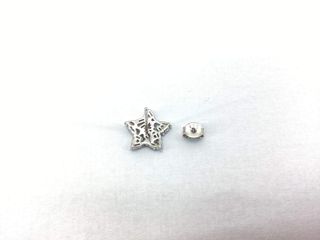 pendientes plata 925mm con piedra con circonita