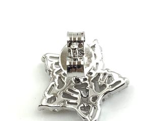 pendientes plata 925mm con piedra con circonita