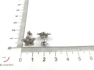 pendientes plata 925mm con piedra con circonita