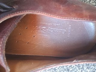 Bruno Magli Scarpe Uomo Pelle Marrone 42 dandy