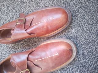 Bruno Magli Scarpe Uomo Pelle Marrone 42 dandy