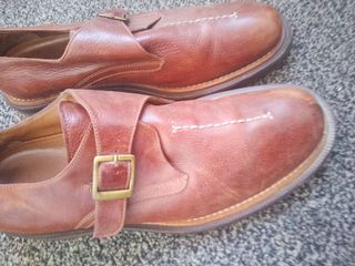 Bruno Magli Scarpe Uomo Pelle Marrone 42 dandy