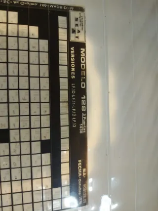 Catálogo Microfichas SEAT Recambios