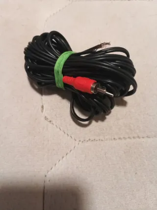 Cable RCA a cable desnudo 4 metros