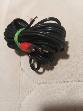 Cable RCA a cable desnudo 4 metros