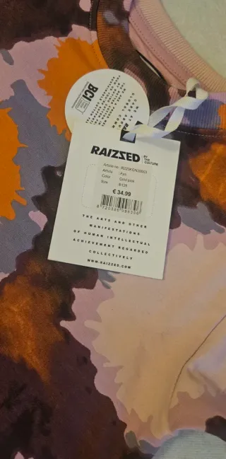 Suéter Raizzed Aya Naranja y Rosa