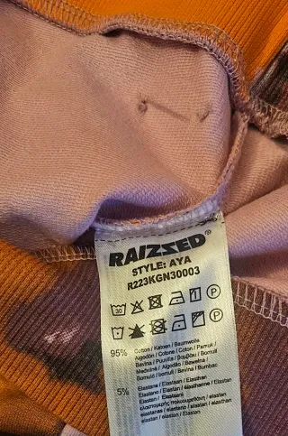 Suéter Raizzed Aya Naranja y Rosa