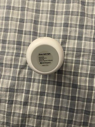 Lámpara de mesilla pequeña multicolor