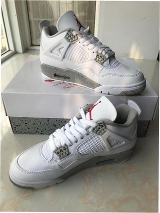 Nike Air Jordan 4 Retro 'White Oreo' Talla 42