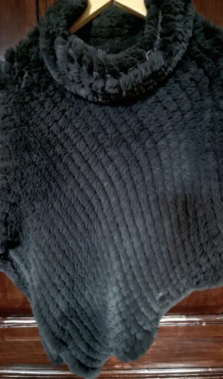 Mantella Riva Tricot Milano Nera