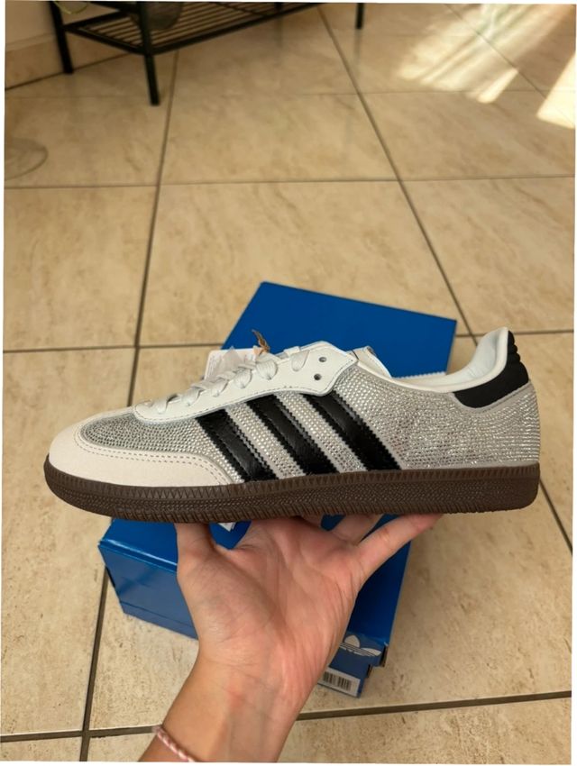 adidas gazelle silver green womens Adidas Women Samba OG