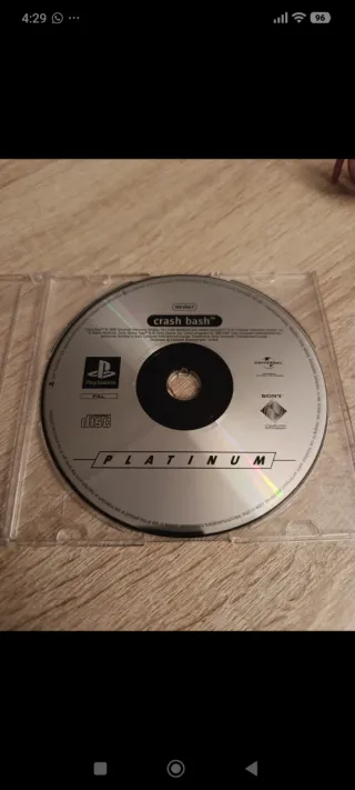 Crash Bash PS1 Platinum