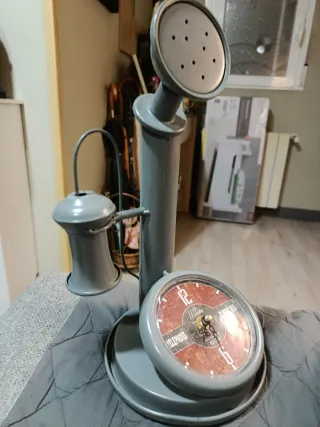 Reloj Teléfono Vintage Decorativo