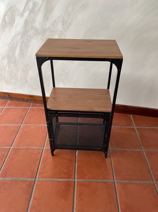 Estantería Metálica Madera Industrial