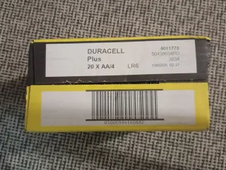 80 Pilas AA Duracell