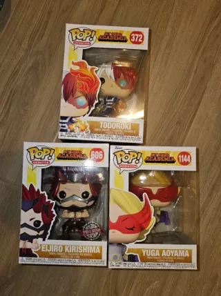 Funko Pop My Hero Academia lotto 3 personaggi