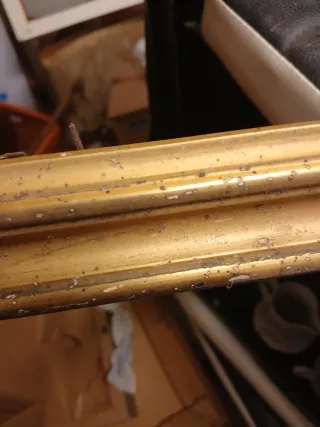 Cornice dorata per quadri