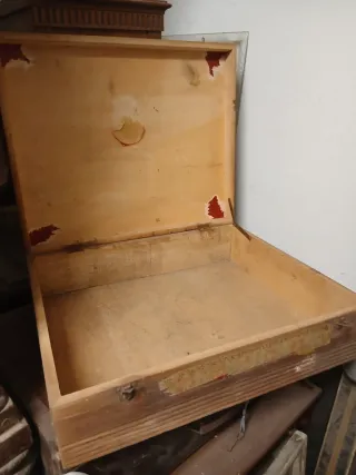 Cassetta in legno antica