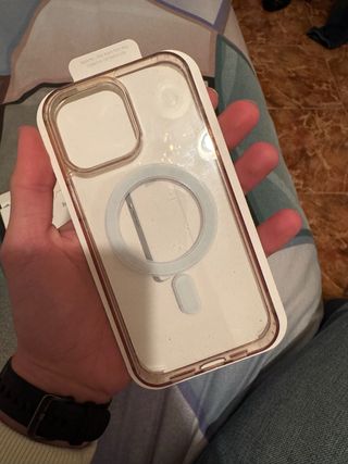 Funda iPhone 15 Pro Max MagSafe Trasparente