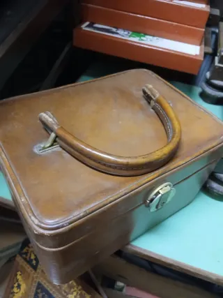 Valigetta vintage in pelle