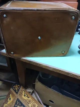 Valigetta vintage in pelle