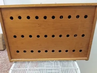 Transportín madera artesanal