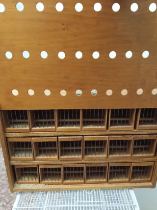 Transportín madera artesanal