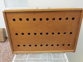 Transportín madera artesanal