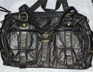 Borsa vintage nera