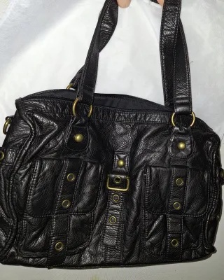Borsa vintage nera