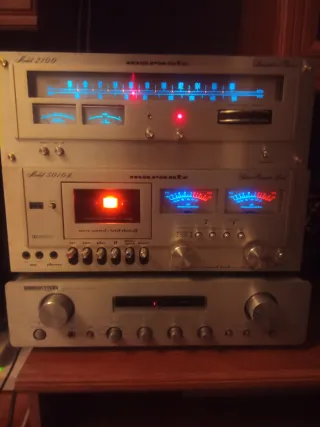 CONJUNTO MARANTZ SANYO SHARP GF  SANSUI DENON