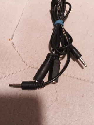 2 Cables Jack 3.5 Macho a Hembra